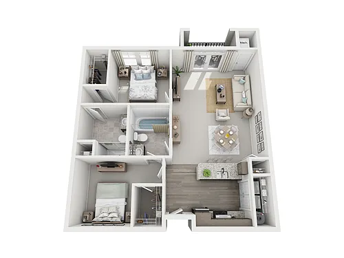 Floor plan The Paramount