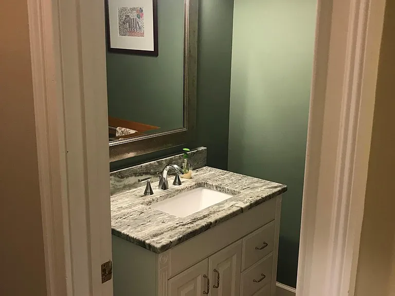 Half bath downstairs