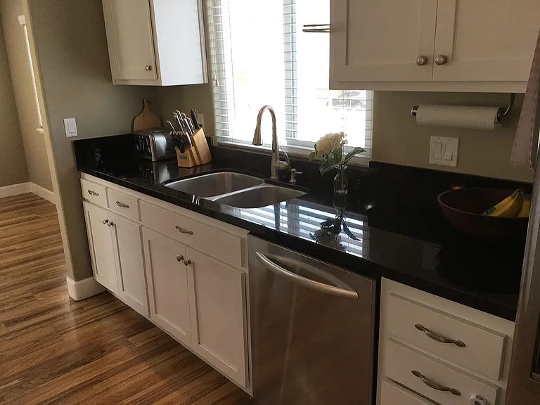 It is a chef's dream to cook in this bright and breezy space.