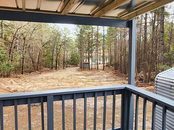 Back yard from deck view