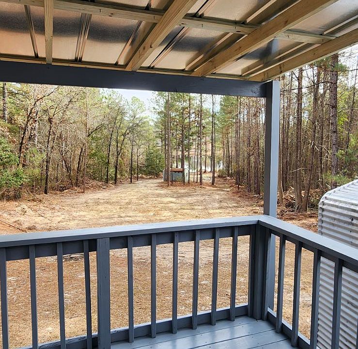 Back yard from deck view
