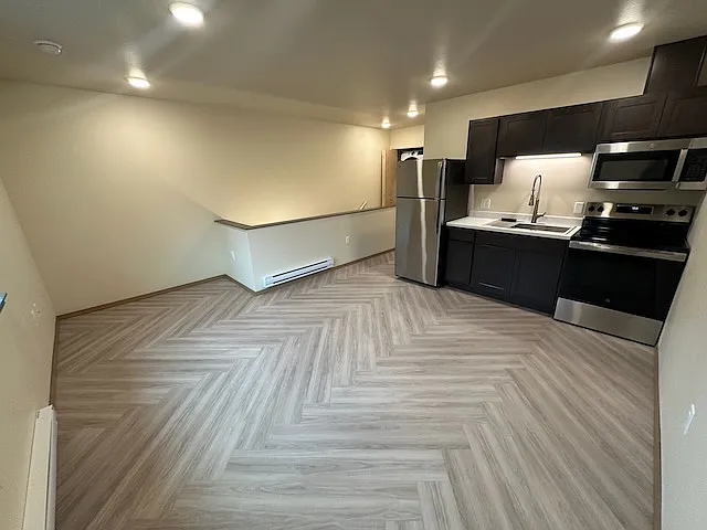 Kitchen and Living