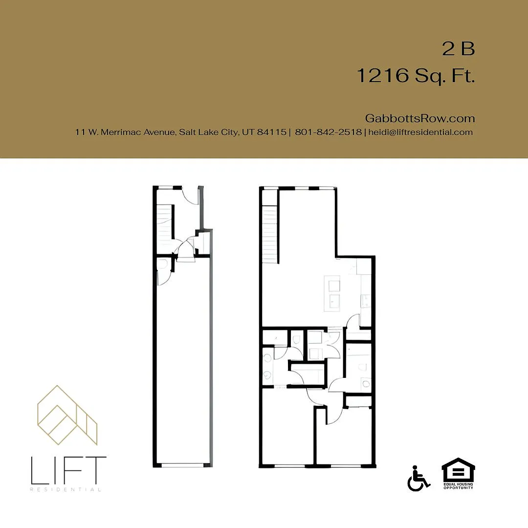 Floor plan 2B