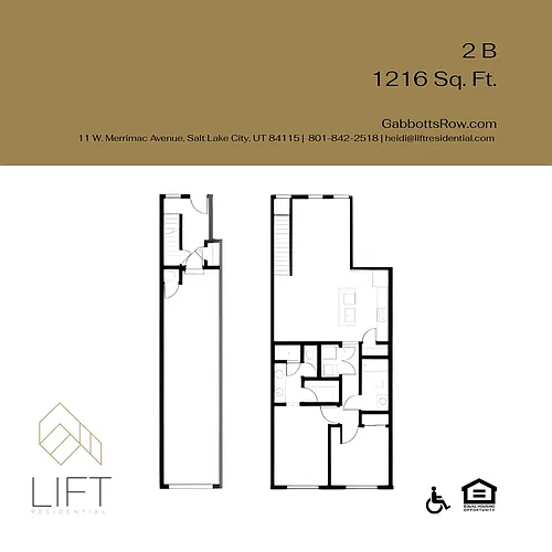 Floor plan 2B