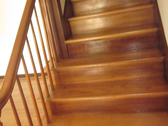 Exquisite wood staircase