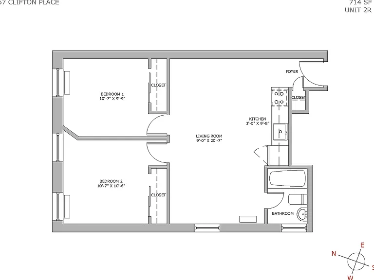 67 Clifton Pl #2R — Photo 7