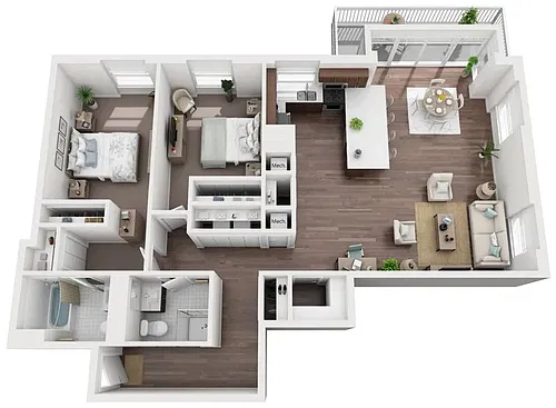 Floor plan G Floor Plan