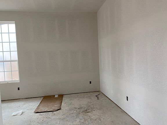 Construction progress - dining room