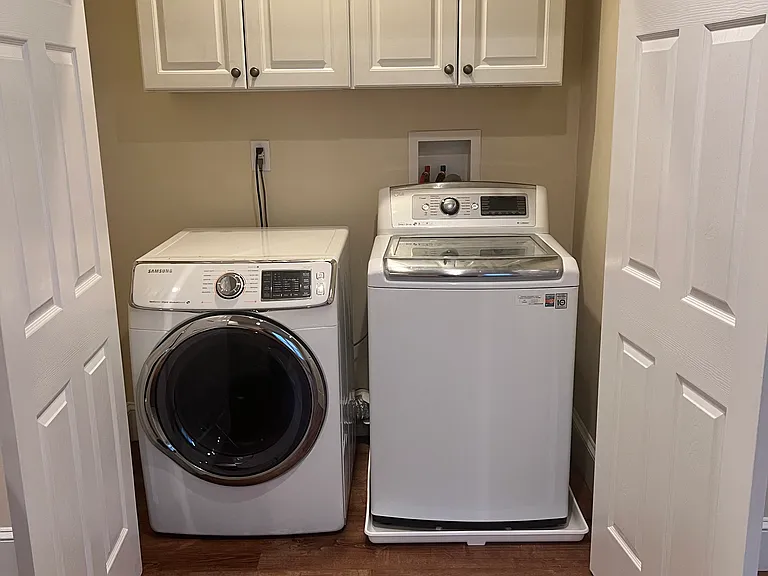 In-unit washer and dryer