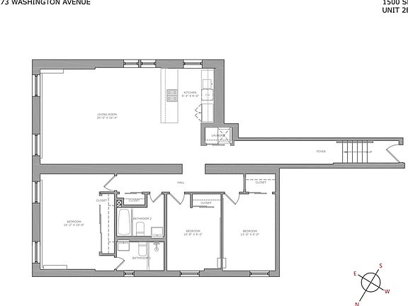 2nd image of 373 Washington Ave #2B