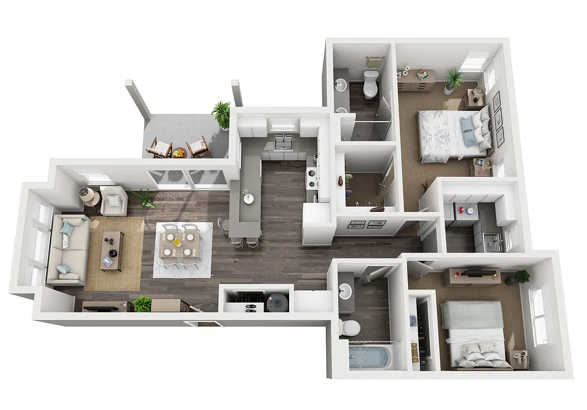 Floor plan Cottonwood