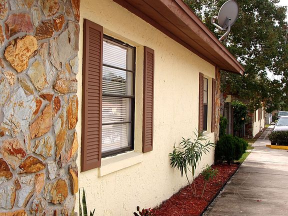 Front of Townhomes