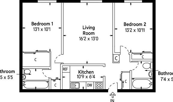 2nd image of 287 Prospect Ave APT 7e