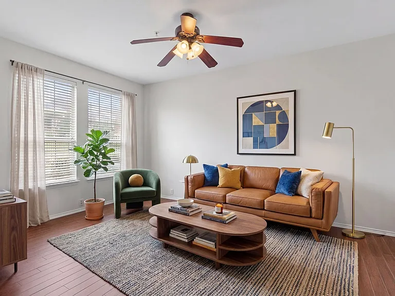 Virtually stage living room: Downstairs freshly Painted 2026