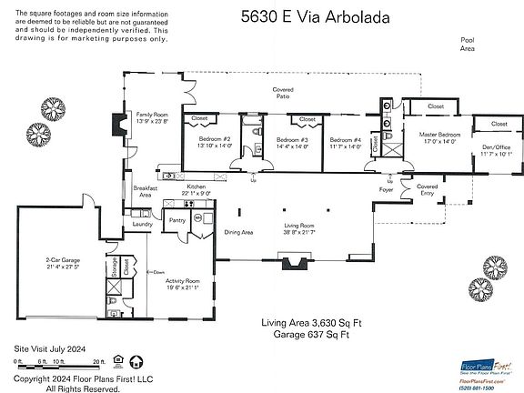 2nd image of 5630 E Via Arbolada
