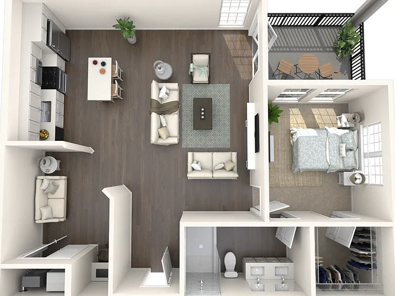 A3.0 | One Bed, One Bath + Den A3.0 | One Bed, One Bath + Den