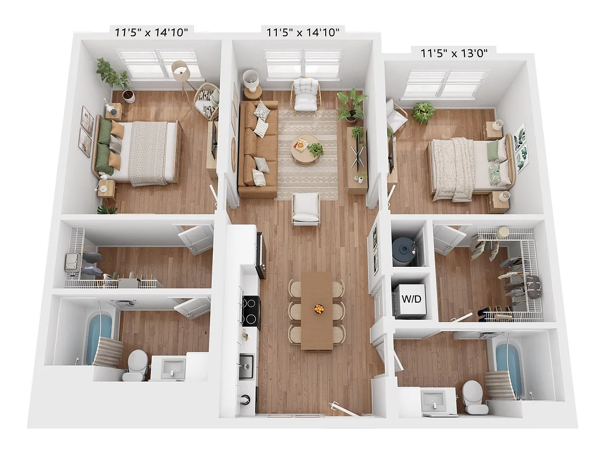 Floor plan B2