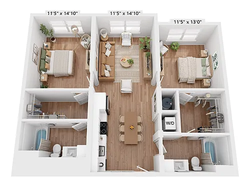 Floor plan B2
