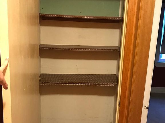 Upstairs hallway closet