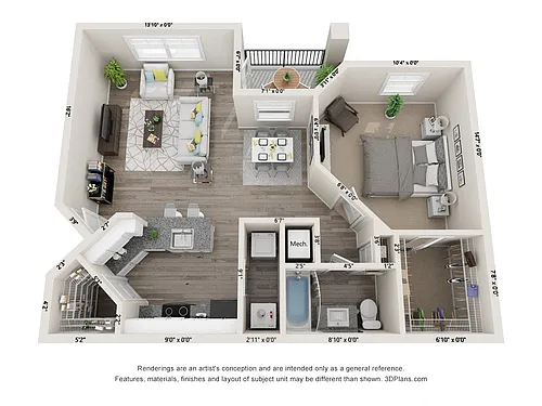 Floor plan The Pearl