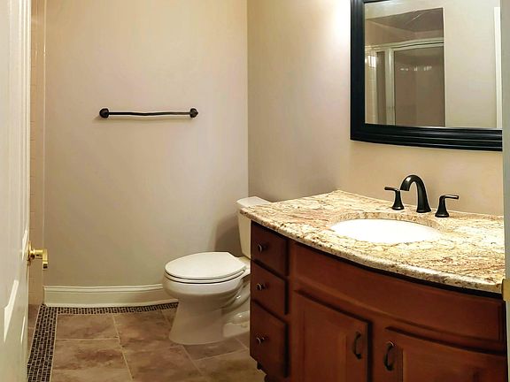 Bathroom in the master bedroom