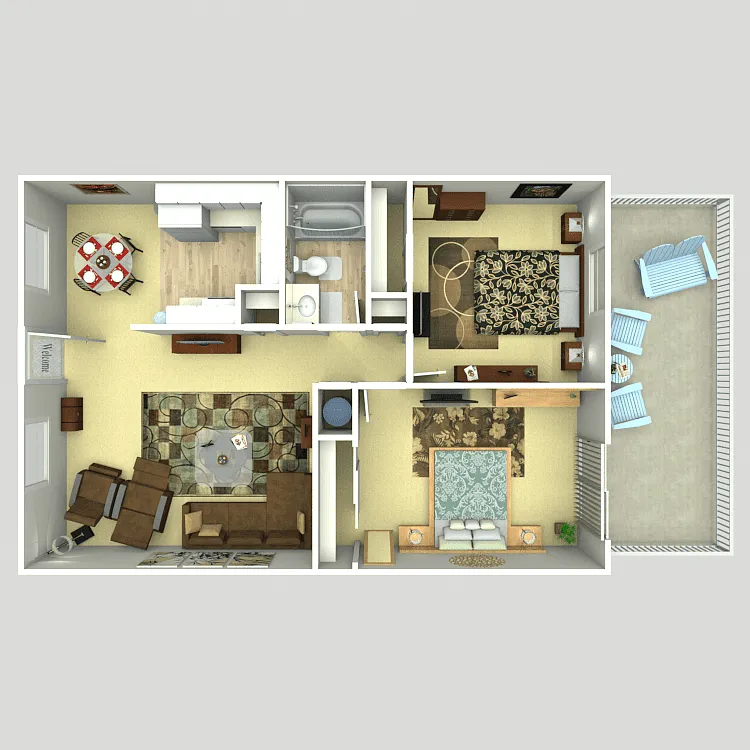 Floor plan B1