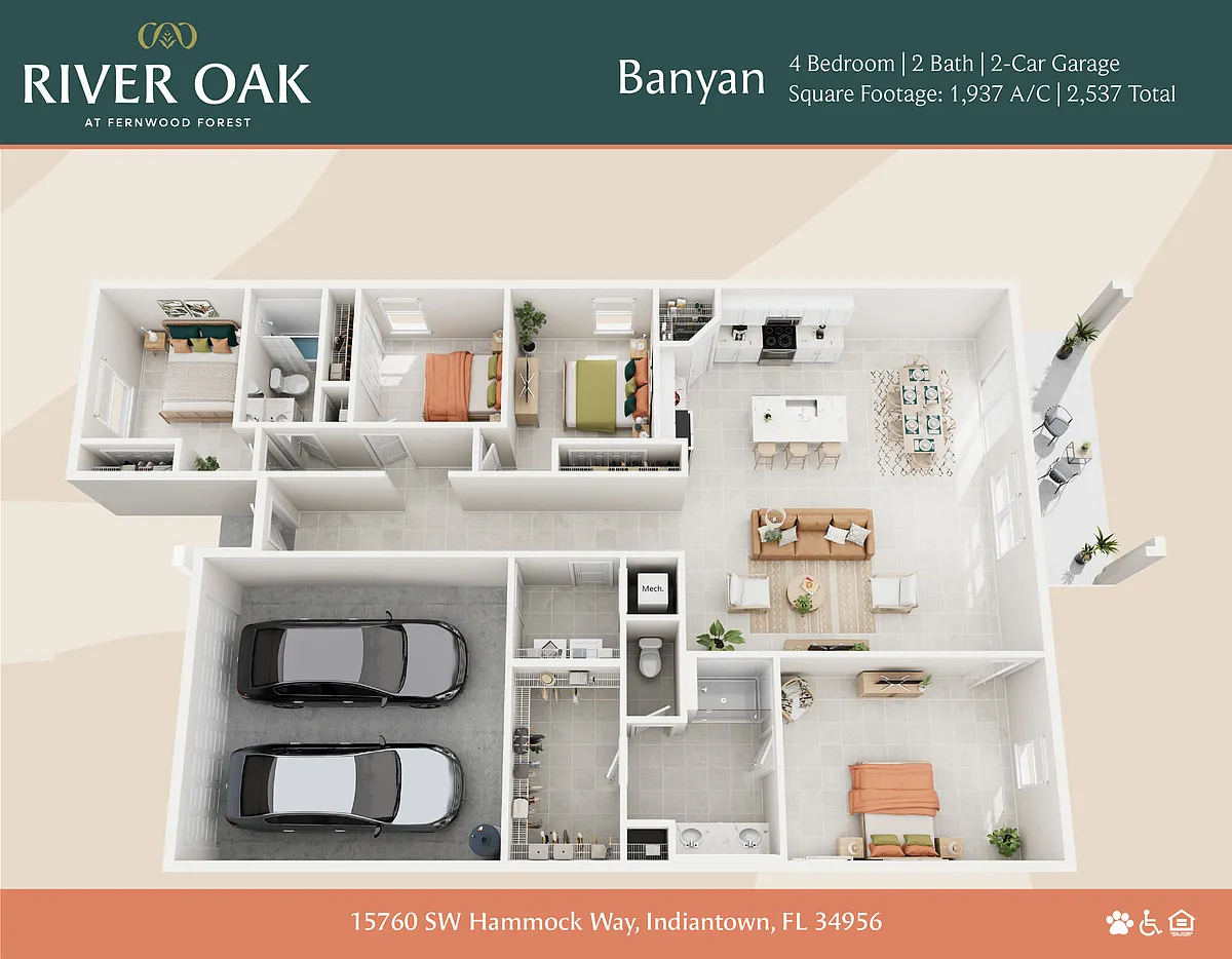 Floor plan Banyan