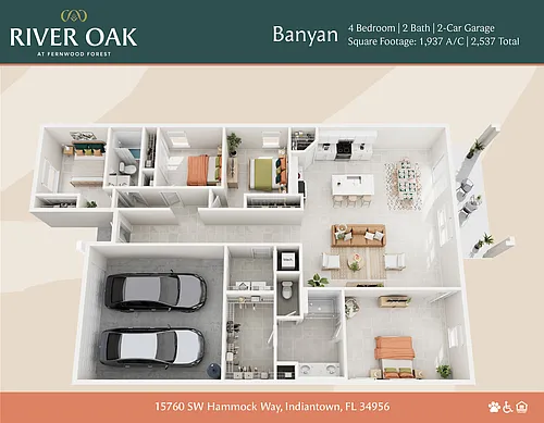 Floor plan Banyan