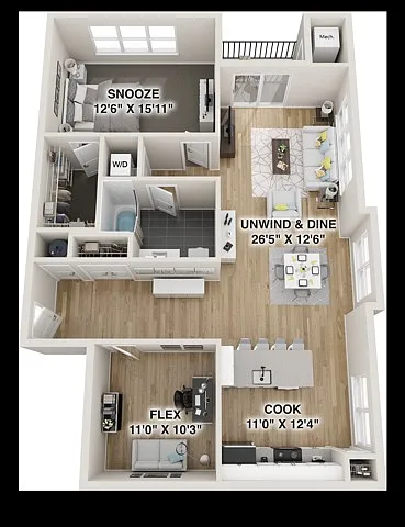 Floor plan Morgan