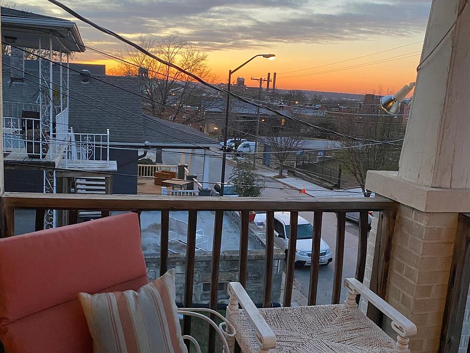 Enjoy beautiful sunsets from your porch.