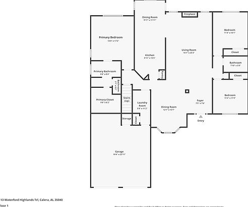 2nd image of 113 Waterford Highlands Trl