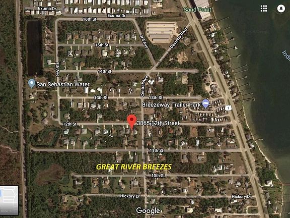 Great River Breezes Ariel Wiew