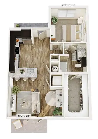 Floor plan SFR A1