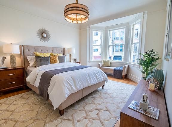 Bedroom #1, spacious and lots of light.
