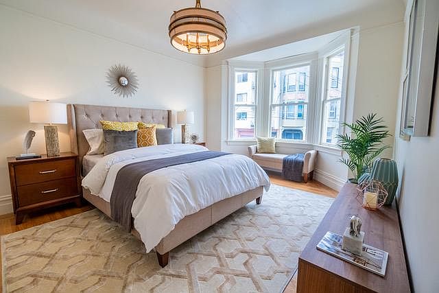 Bedroom #1, spacious and lots of light.