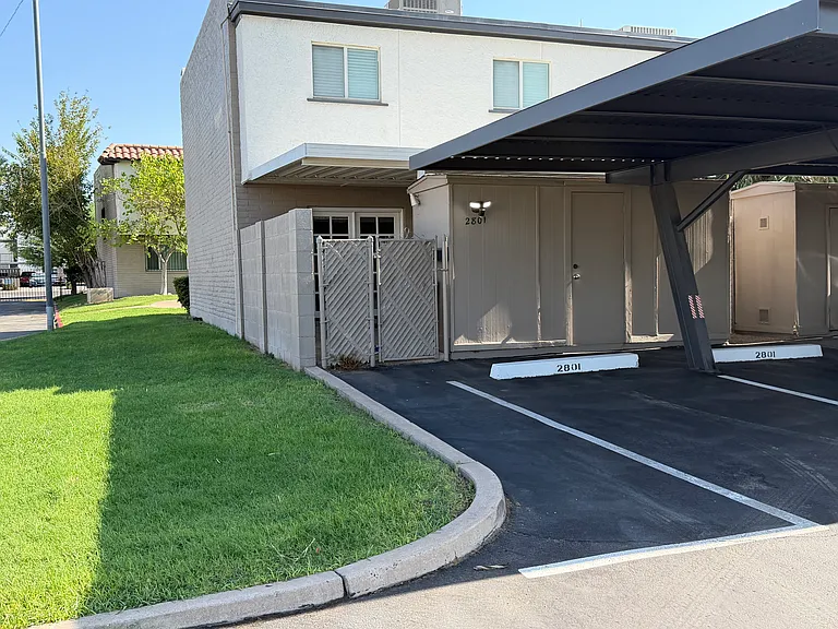 Parking - Covered two car assigned parking for residents. Additional parking available for guests.