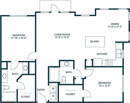 Floor plan B3 Classic