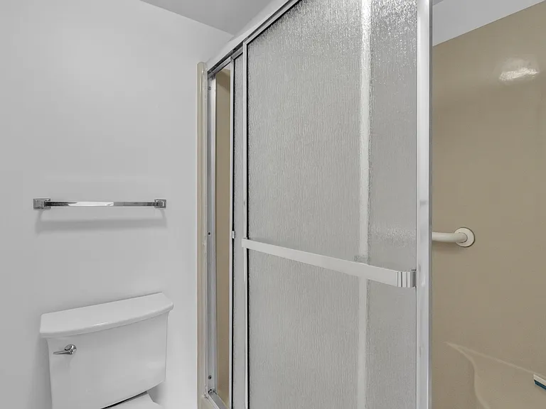 Primary walk-in shower