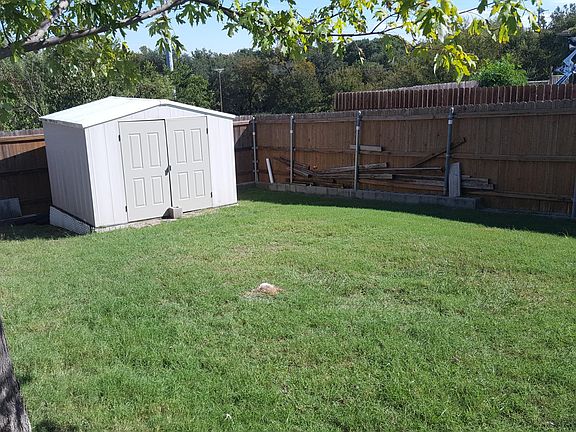 Shed and boat or RV parking