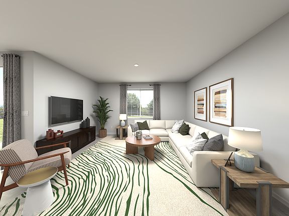 Living Room in the Walker floorplan.