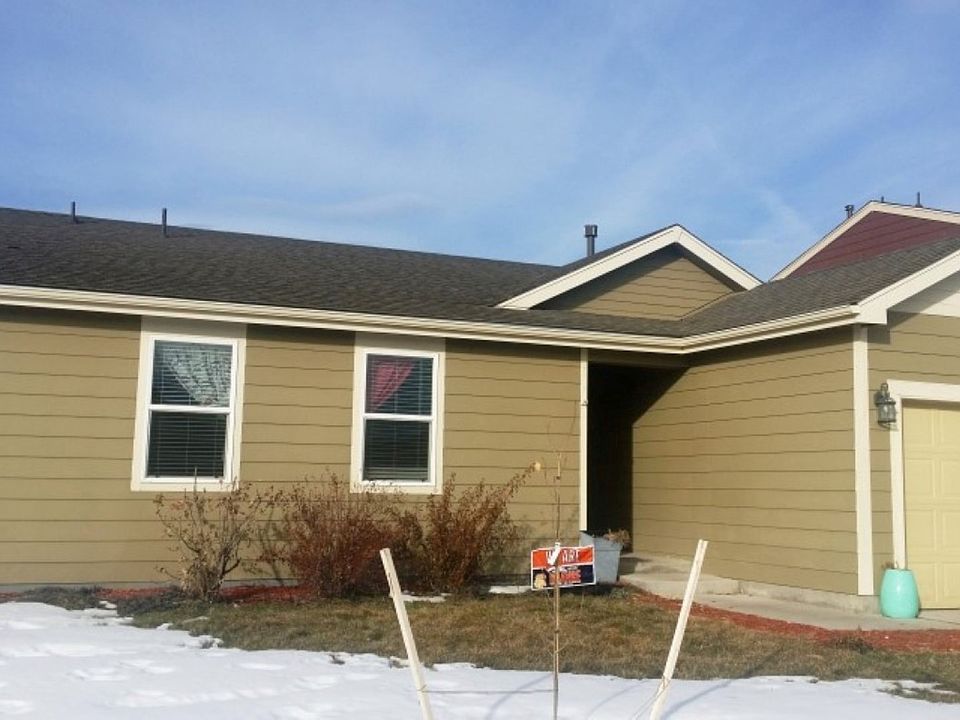 Front view of the home