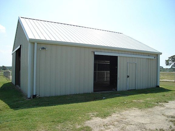Horse barn