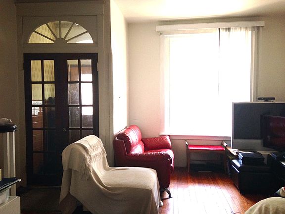 Front room overlooking church