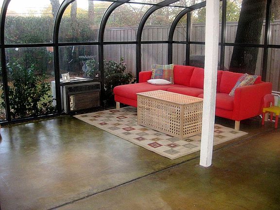 Large sunroom