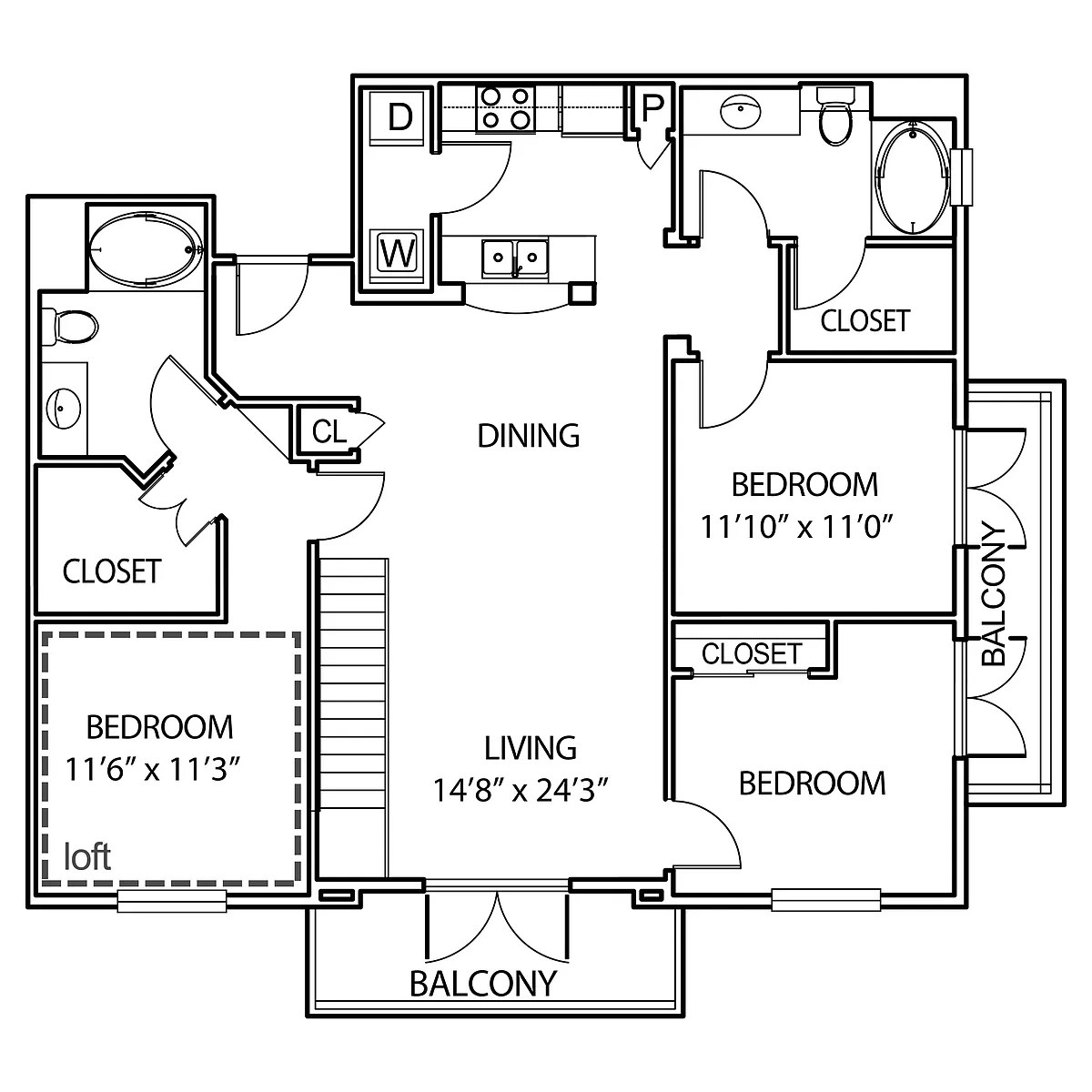 Floor plan C2L