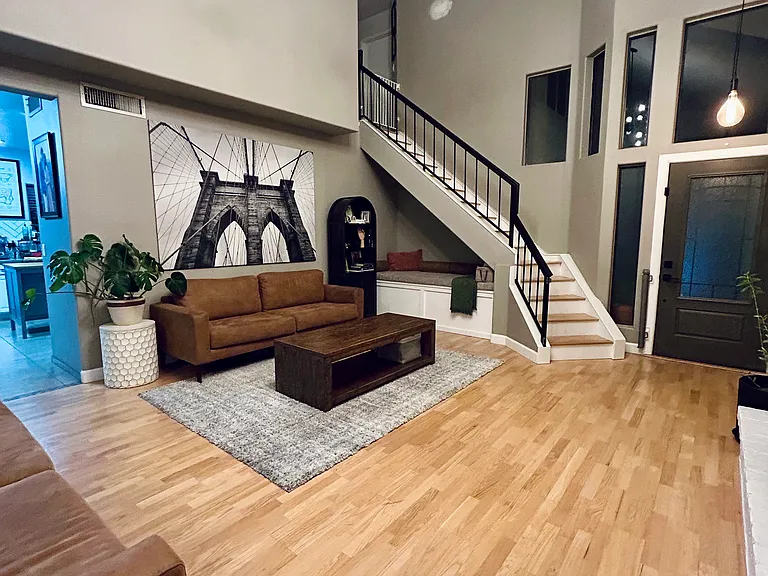 Living Room from Guest Bedroom Door