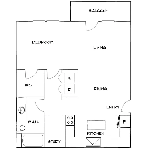 Floor plan Design 1A