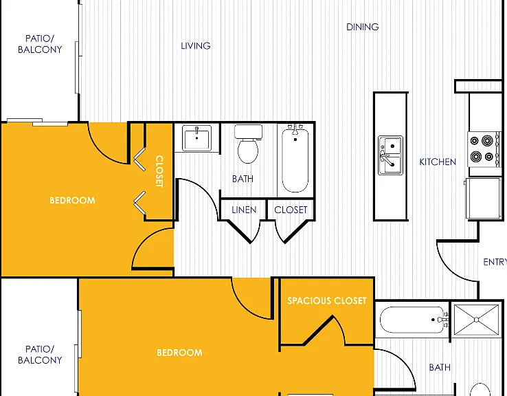 Southmore Floorplan Diagram