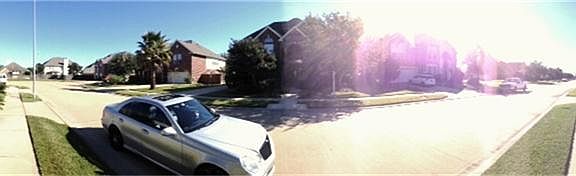 Panoramic view of front of home.