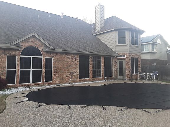 Rear of property